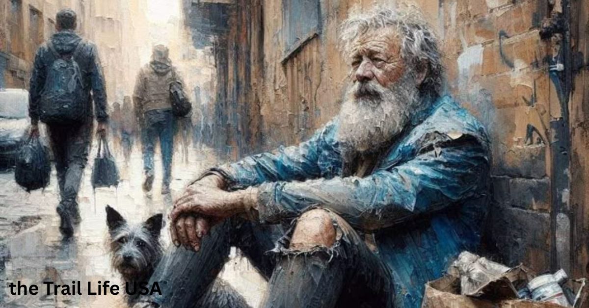 A Trail Life USA troop standing proudly in a forest, wearing their official tan uniforms adorned with badges.